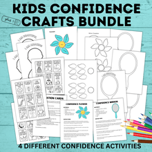 Load image into Gallery viewer, Confidence Crafts | Self-Esteem Crafts | Easy Crafts | Flower Crafts | Preschool Crafts