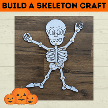 Load image into Gallery viewer, Skeleton Craft | Build a Skeleton | Halloween Craft | Kids Craft Template | Classroom Craft | Party Craft | Halloween Printables for Kids