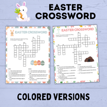 Load image into Gallery viewer, Easter Crossword for Kids | Christ Crossword for Kids | Kids Printables | Kids Easter Activities | Crosswords for Kids | Christ Printables