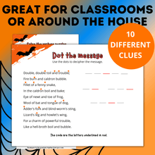 Load image into Gallery viewer, Halloween Escape Room for Kids for Young Kids Ages 5-10