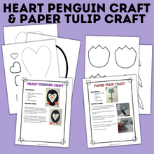 Load image into Gallery viewer, 8 Valentine's Day Crafts for Kids and Toddlers.