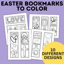 Load image into Gallery viewer, Easter Bookmarks | Kids Bookmarks | Christ Bookmarks | Coloring Pages
