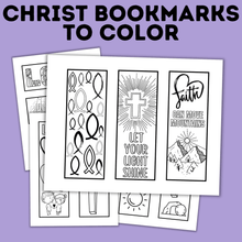 Load image into Gallery viewer, Easter Bookmarks | Kids Bookmarks | Christ Bookmarks | Coloring Pages
