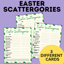 Load image into Gallery viewer, Easter Scattergories Game for Kids and Families