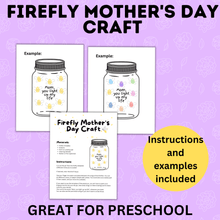 Load image into Gallery viewer, Firefly Craft | Mother's Day Craft