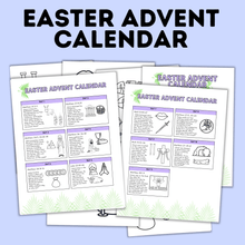 Load image into Gallery viewer, Easter Story Activity | Easter Crafts | Easter Lesson | Easter Advent Calendar