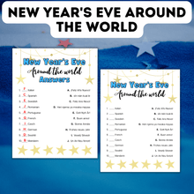 Load image into Gallery viewer, New Year's Eve Around the World for Kids | New Year's Eve Game