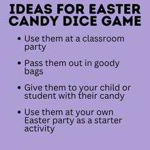 Load image into Gallery viewer, Easter Game | Easter Dice Game for Kids | Party Games