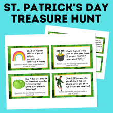 Load image into Gallery viewer, St. Patrick's Day Treasure Hunt | Kids Party Games