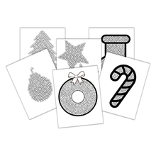 Load image into Gallery viewer, Christmas Q-tip Painting Printable | Christmas Craft for Kids and Toddlers