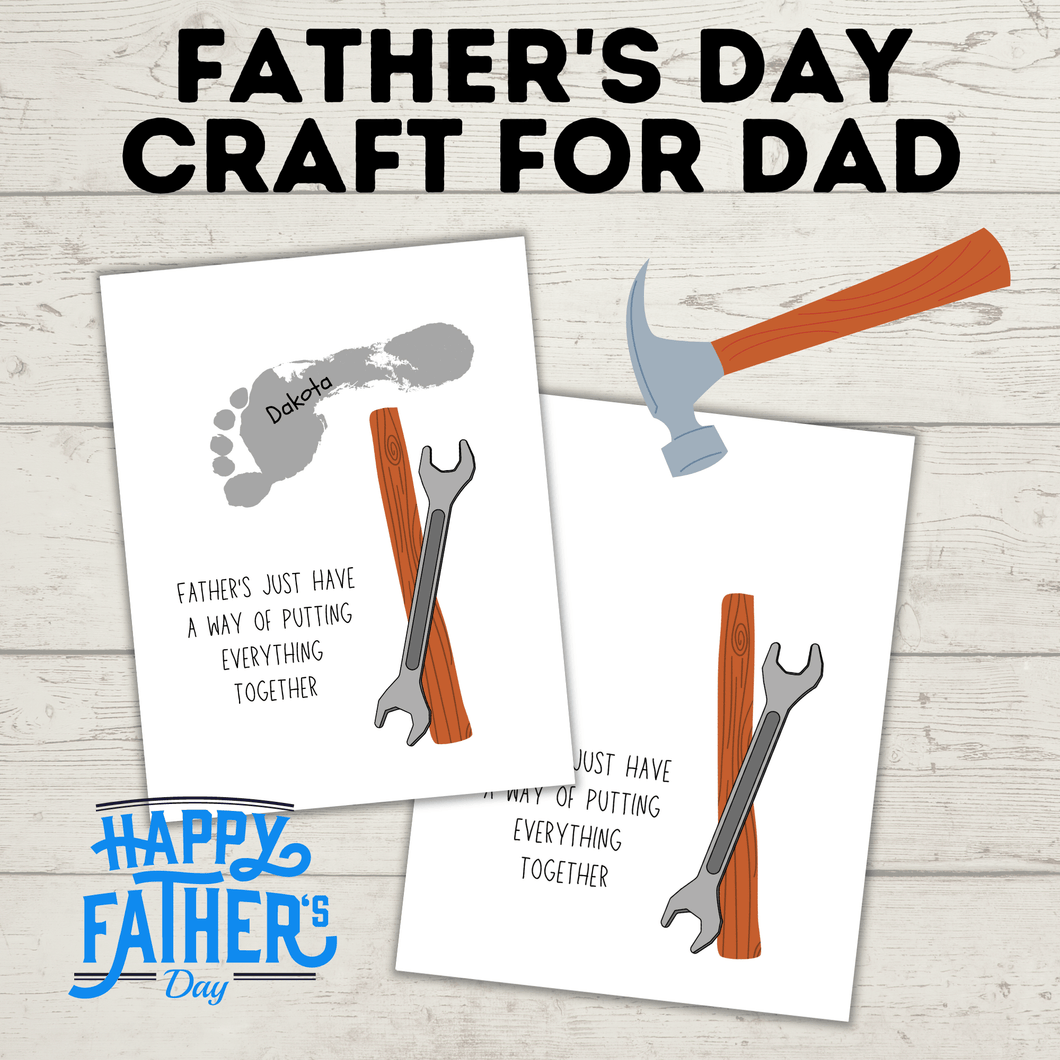 Father's Day Hammer Craft for Kids | Father's Day Craft | Father's Day Gift