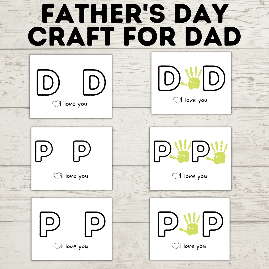 Father's Day Hand Craft for Kids | Father's Day Gift