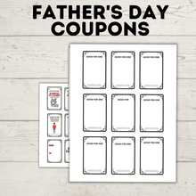 Load image into Gallery viewer, Father&#39;s Day Coupons | Coupons for Dad | Father&#39;s Day Gift
