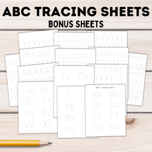 Load image into Gallery viewer, ABC Tracing Letters for Kids | Preschool Worksheets | ABC Worksheets
