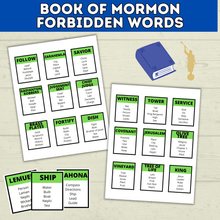 Load image into Gallery viewer, Book of Mormon Game | Youth LDS Game | Book of Mormon Activity | LDS Seminary Games | Youth Games | Church Games | Kids Games

