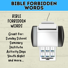 Load image into Gallery viewer, Church Taboo Card Game | Religious Card Game | Games for Church
