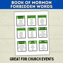 Load image into Gallery viewer, Book of Mormon Game | Youth LDS Game | Book of Mormon Activity | LDS Seminary Games | Youth Games | Church Games | Kids Games
