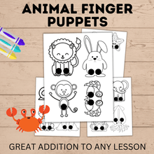Load image into Gallery viewer, Animal Finger Puppets for Kids
