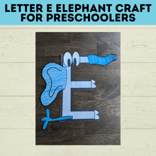 Load image into Gallery viewer, Elephant E Craft for Kids | E Crafts for Kids | Letter Crafts | Alphabet Crafts
