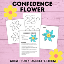 Load image into Gallery viewer, Confidence Craft for Kids | Kids Craft | Confidence Flower
