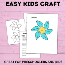 Load image into Gallery viewer, Confidence Craft for Kids | Kids Craft | Confidence Flower
