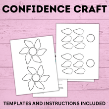 Load image into Gallery viewer, Confidence Craft for Kids | Kids Craft | Confidence Flower
