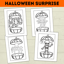 Load image into Gallery viewer, Surprise Craft | Halloween Craft | Halloween Surprise Craft | Kids Craft | Party Craft | Coloring Pages | Halloween Printables | Toddler
