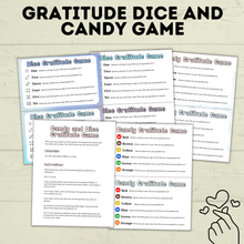 Load image into Gallery viewer, Thanksgiving Game | Thanksgiving Dice Gratitude Game
