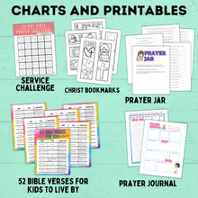 Load image into Gallery viewer, Ultimate Christ Printables Pack for Kids | Christ Printables | Christ Crafts | Prayer Crafts | Church Crafts | Sunday School | Christ
