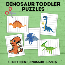 Load image into Gallery viewer, Dinosaur Puzzles for Toddlers | Dinosaur Games | Dinosaur Activity | Toddler Activity
