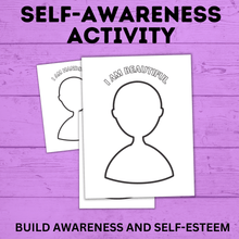 Load image into Gallery viewer, Self-Esteem Craft | Self-Awareness Craft for Kids | Confidence Craft
