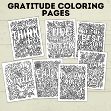 Load image into Gallery viewer, Gratitude Coloring Pages | Inspirational Coloring Pages
