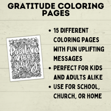 Load image into Gallery viewer, Gratitude Coloring Pages | Inspirational Coloring Pages
