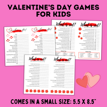 Load image into Gallery viewer, Valentine&#39;s Day Games for Kids
