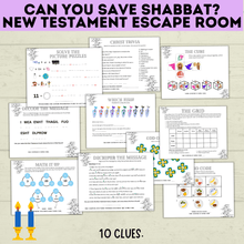 Load image into Gallery viewer, New Testament Escape Room for Youth | Youth Games | Classroom Games | Party Games | Digital Escape Room | Classroom Party | Family Games
