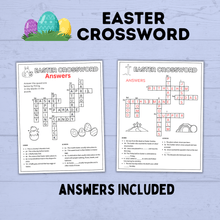 Load image into Gallery viewer, Easter Crossword for Kids | Christ Crossword for Kids | Kids Printables | Kids Easter Activities | Crosswords for Kids | Christ Printables
