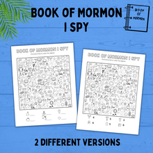 Load image into Gallery viewer, Book of Mormon I Spy for Kids | I Spy | Kids Activities | Kids Printables | Book of Mormon Activity | Book of Mormon Printables | PDF
