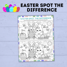 Load image into Gallery viewer, Easter Spot the Difference for Kids | Easter Activities for Kids | Kids Activities | Easter Printables | Easter Games
