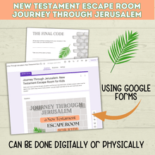 Load image into Gallery viewer, Bible Escape Room | New Testament Escape Room for Kids | Kids Games | Easter Games

