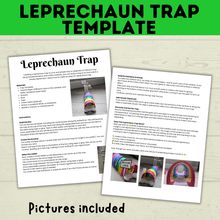 Load image into Gallery viewer, St. Patrick&#39;s Day Craft | Kids Craft | St. Patty&#39;s Day Craft | Leprechaun Craft | Leprechaun Trap | Craft template | Kids Printables
