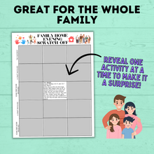 Load image into Gallery viewer, Family Home Evening Activities | FHE Lessons | FHE scratch-off activities for the family | Family Home evening for kids | Kids Activities
