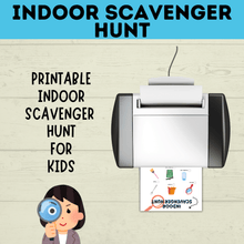 Load image into Gallery viewer, Indoor Scavenger Hunt | Winter Activities | Indoor Kids Activities | House Scavenger Hunt | Toddler Scavenger Hunt | Toddler Activities
