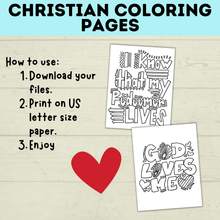 Load image into Gallery viewer, Inspirational Christ Coloring Pages
