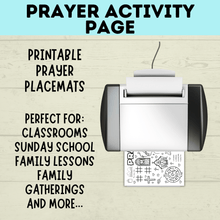 Load image into Gallery viewer, Prayer Activity Page for Kids | Sunday School Activity Page | Teach kids to Pray | Prayer Activities | Prayer Craft | Kids Crafts | Digital
