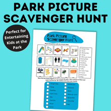 Load image into Gallery viewer, Park Picture Scavenger Hunt for Kids
