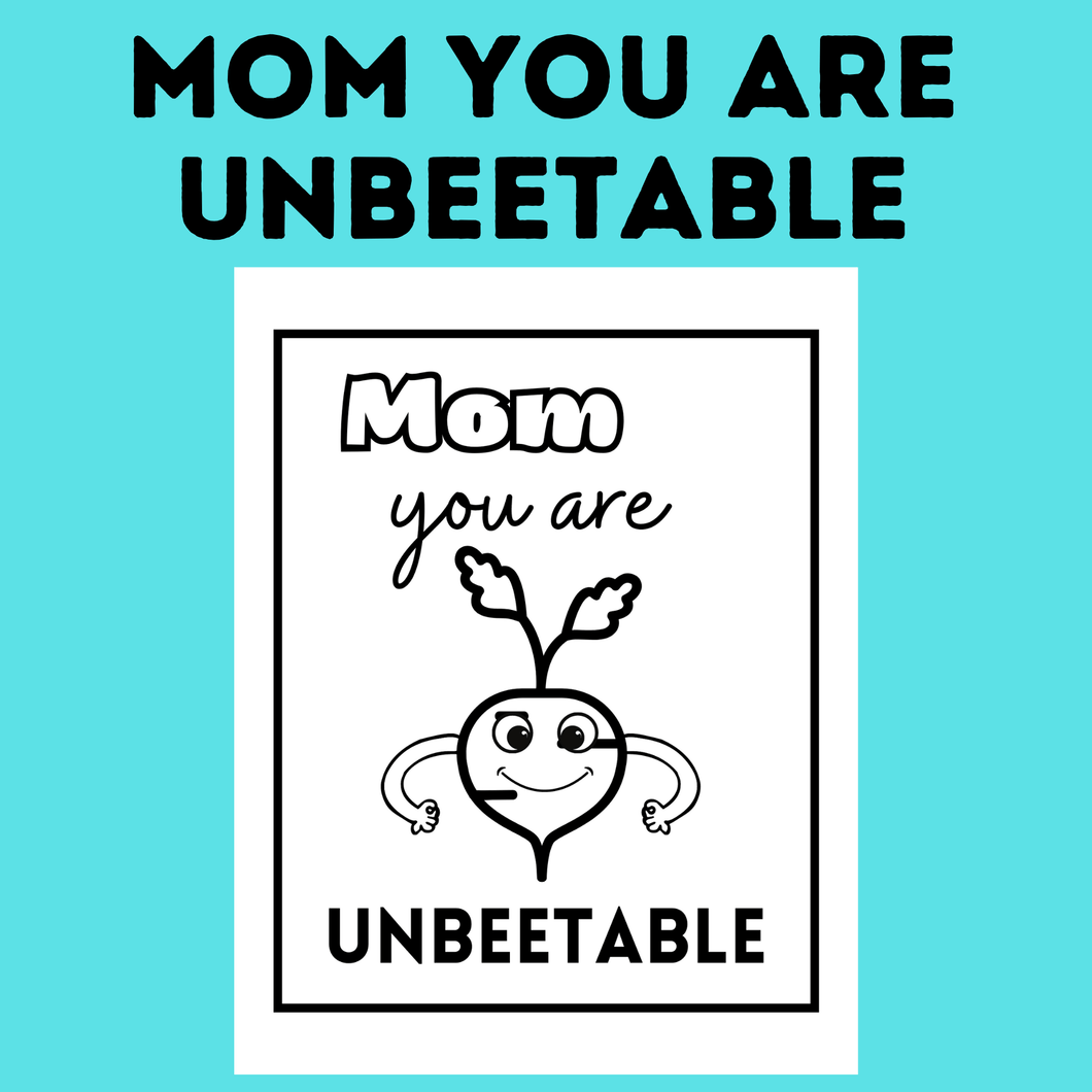 Mother's Day Craft for Mom | Unbeetable printable