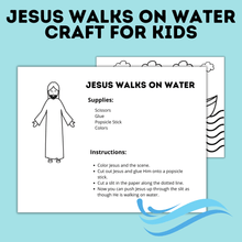 Load image into Gallery viewer, Jesus Walking on the Water Craft
