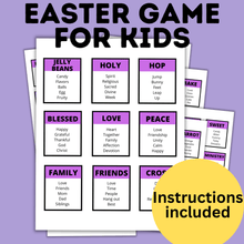 Load image into Gallery viewer, Easter Taboo Game for Kids | Kids games | Easter Games
