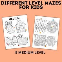 Load image into Gallery viewer, Mazes for Kids for all levels | 23 Mazes
