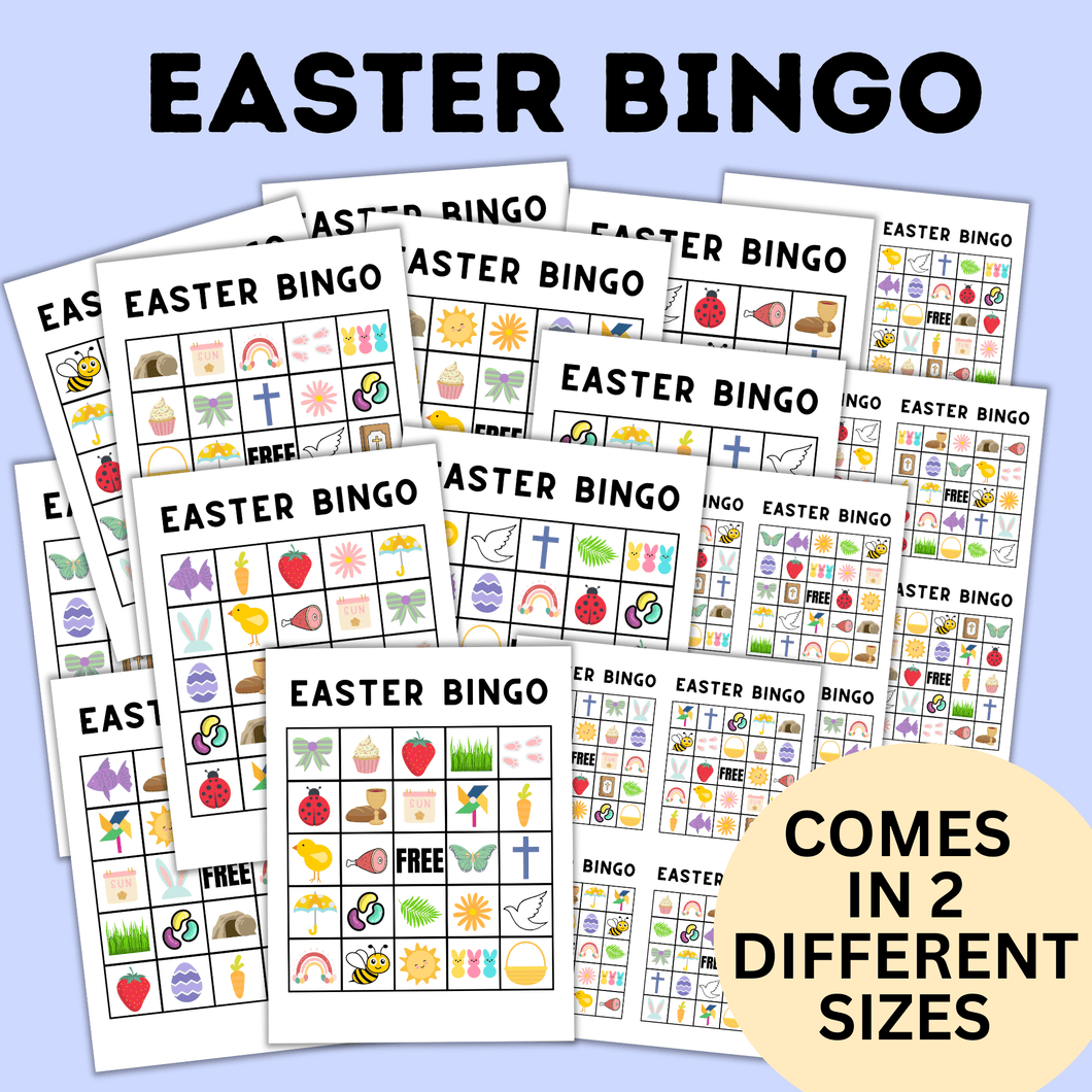 Easter Bingo | Easter Games | Easter Activity for Kids | Kids Bingo | Classroom Game | Kids Games